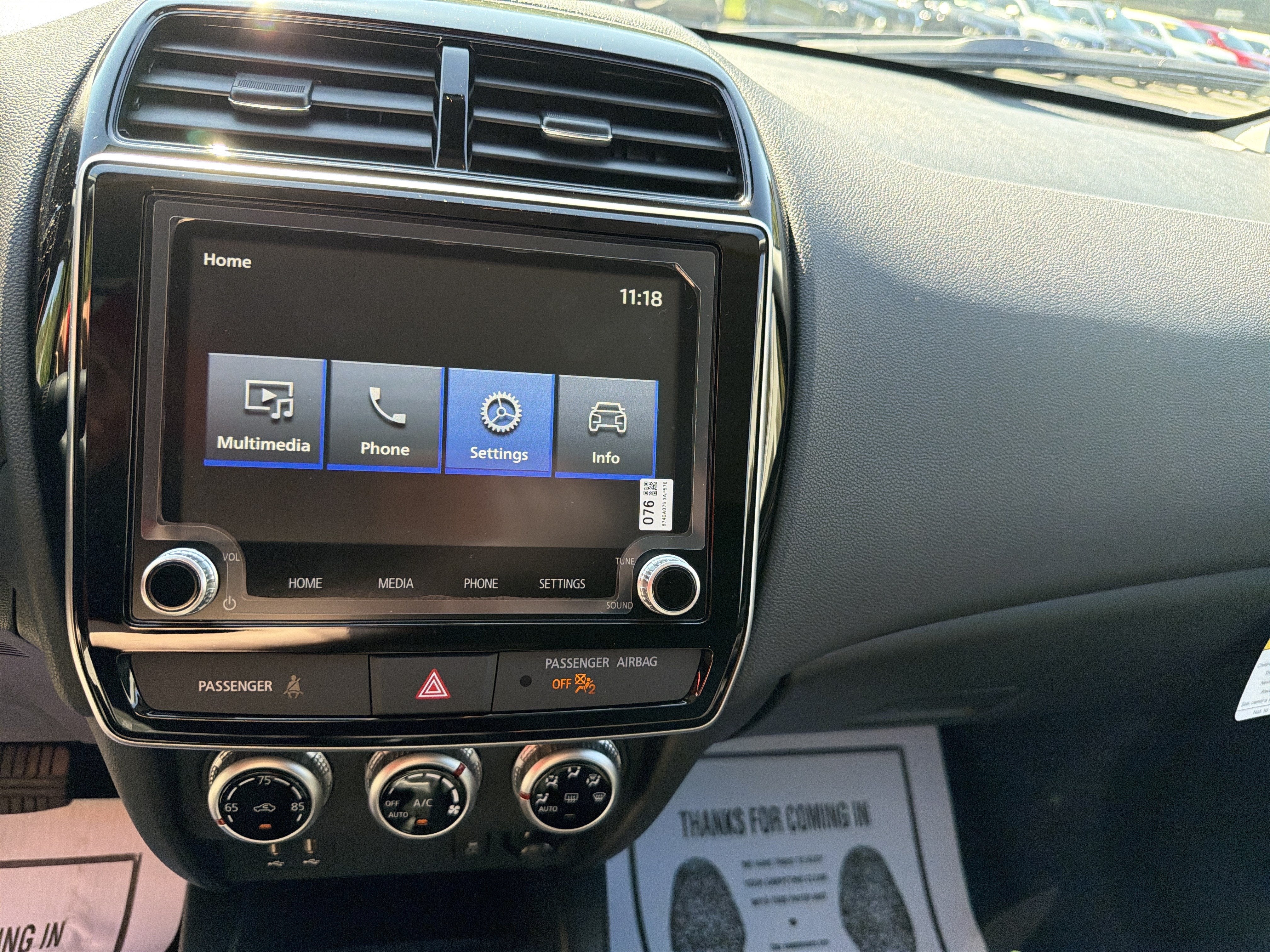 2027 Mitsubishi Outlander Sport ES
